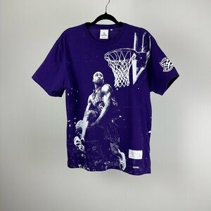 OVO x Raptors Vince Carter Dunk Tee Purple Size S Rare NBA Drake Collab